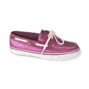 - Pink Glitter Sperry Sz 9